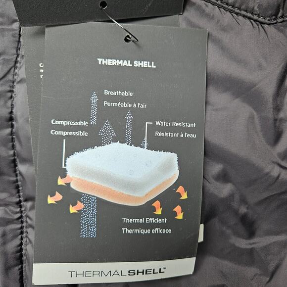 NWT Stormtech Women's Large Black Full Zipped Quilted Jacket - Picture 10 of 11